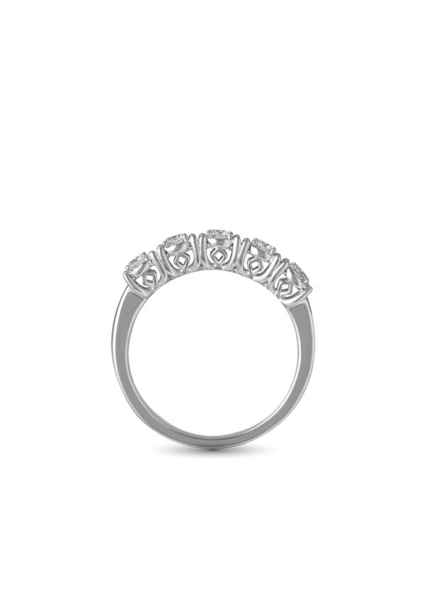 Le Lumiere Ring in 18K White Gold