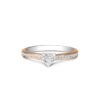 763x1100-40 Promesse Togetherness Ring in Dual-Tone