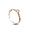763x1100-42 Promesse Togetherness Ring in Dual-Tone