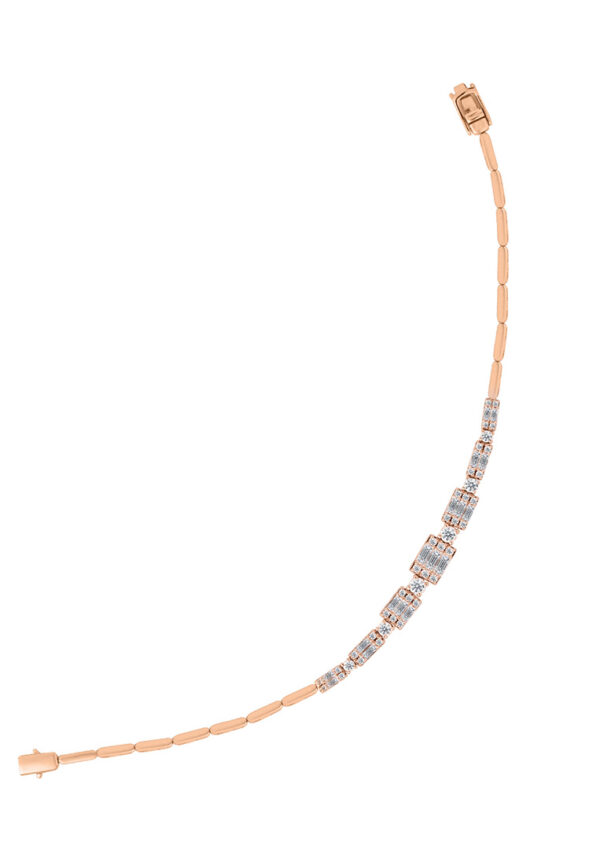Ethereal Elegance Bracelet in 18K Rose Gold