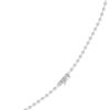 Opulent Grace Necklace in 18K White Gold