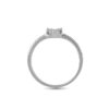 Opulent Grace Diamond Ring in 18K White Gold