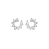 Espoir Earrings in 9K White Gold