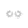 Espoir Earrings in 9K White Gold