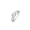 Diamond Ring in 18K White Gold