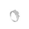 Diamond Ring in 18K White Gold
