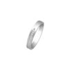 2 Promesse Wedding Bands in 18K White Gold
