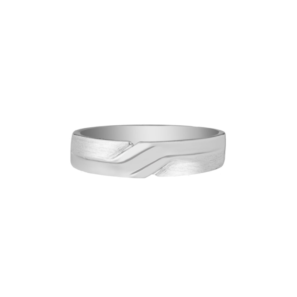 Confiance For Him Silver Ring