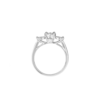 Diamond Ring in 18K White Gold