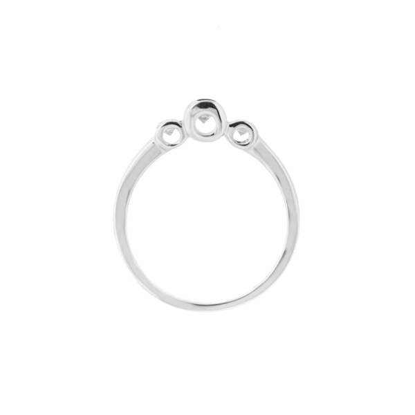 Espoir I-Love-U Ring in 9K White Gold