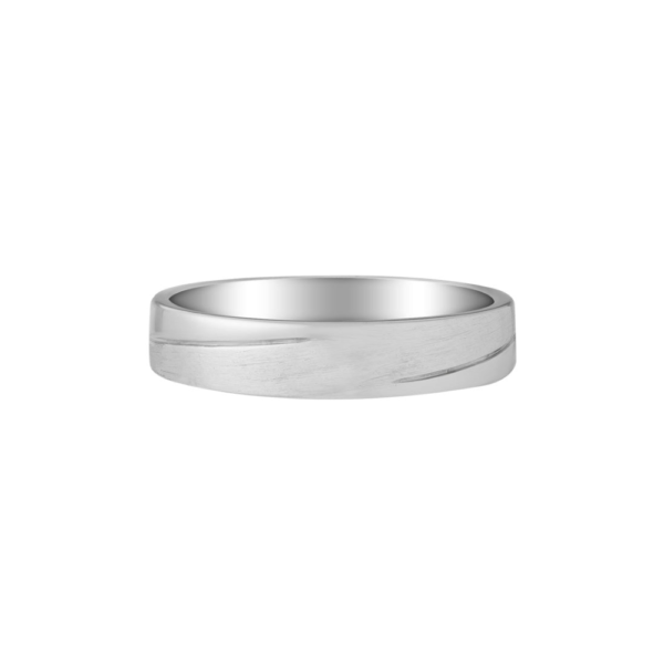 Confiance For Him Silver Ring