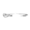 Boundless Brilliance Bangle In 18K White Gold