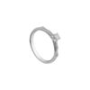 Promesse Diamond Ring in 18K White Gold