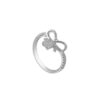 Ring in 18K White Gold