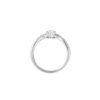 Heart-Shaped Diamond Ring in 18K White Gold