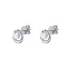 Espoir Diamond Earrings in 9K White Gold