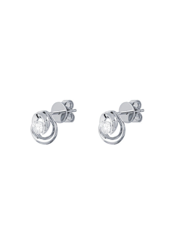 Espoir Diamond Earrings in 9K White Gold