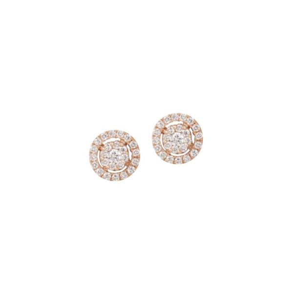 Earrings In 18K Rose Gold