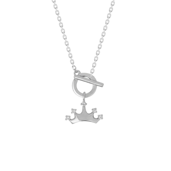 Necklace In 18K White Gold