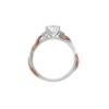 Promesse Ring in 18K White & Rose Gold