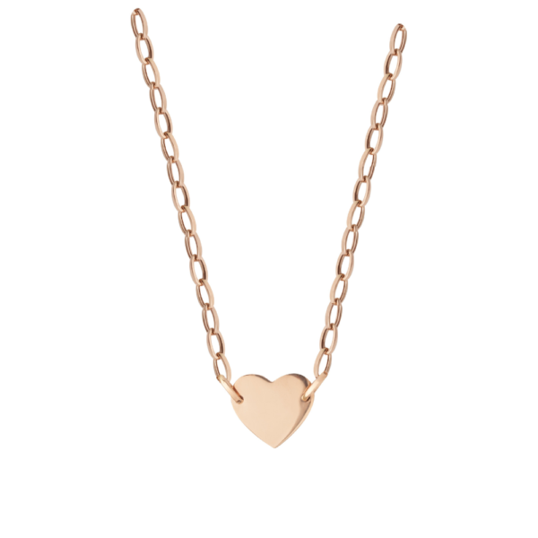 Simply Love Necklace In 14K Rose Gold
