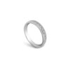 Espoir Wedding Bands In 9K White Gold