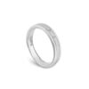 Espoir Wedding Bands In 9K White Gold