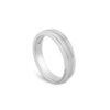 Espoir Wedding Bands In 9K White Gold