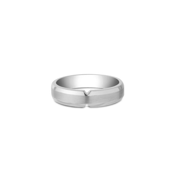 Promesse Wedding Bands in 18K White Gold