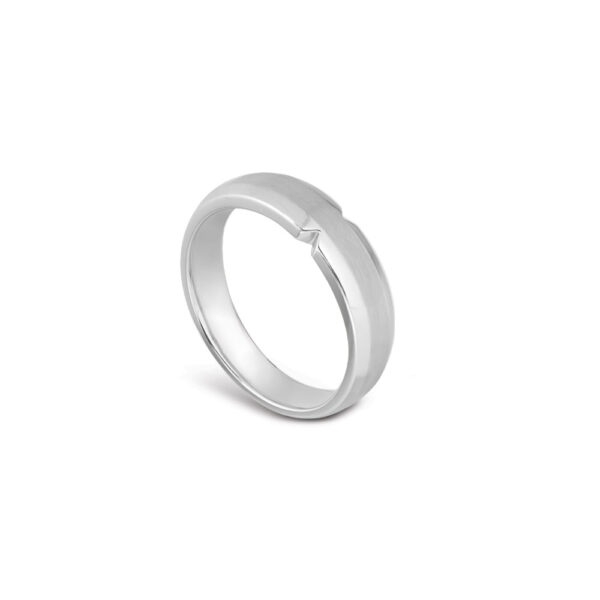 Promesse Wedding Bands in 18K White Gold