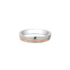 Promesse Wedding Bands in 18K Dual-Tone