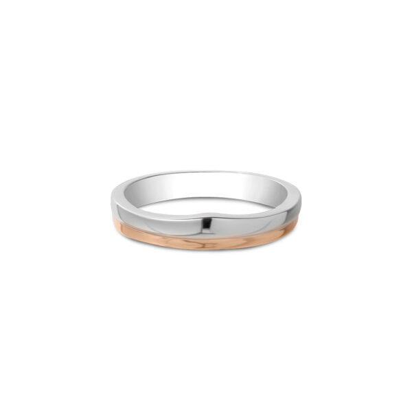 Promesse Wedding Bands in 18K Dual-Tone
