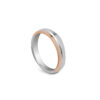 Promesse Wedding Bands in 18K Dual-Tone