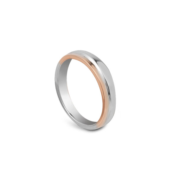 Promesse Wedding Bands in 18K Dual-Tone