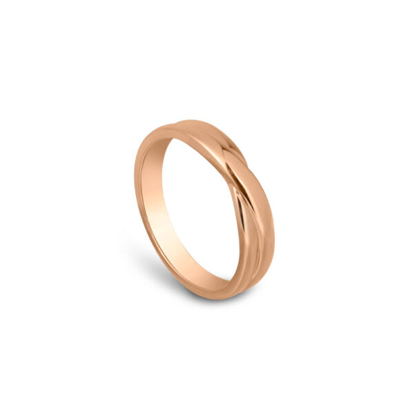 Promesse Wedding Bands in 18K Rose Gold