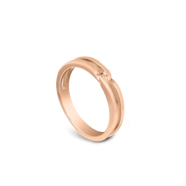 Promesse Wedding Bands in 18K Rose Gold