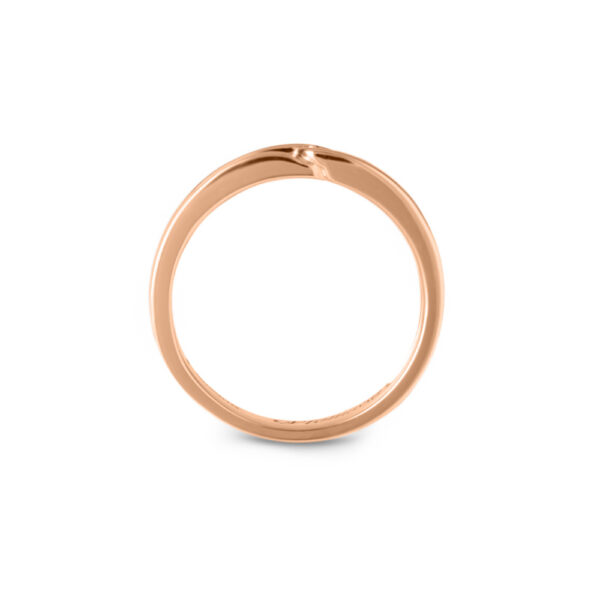 Promesse Wedding Bands in 18K Rose Gold