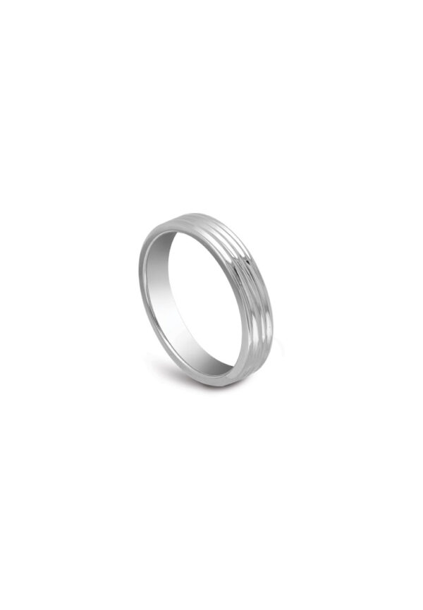 Nina Ricci Wedding Bands In Platinum