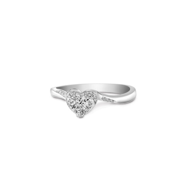 Le Lumiere CHERIE Ring In 18K White Gold