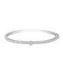 Timeless Symphony Diamond Bangle In 18K White Gold