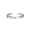 Promesse Couple Rings In 18K White Gold