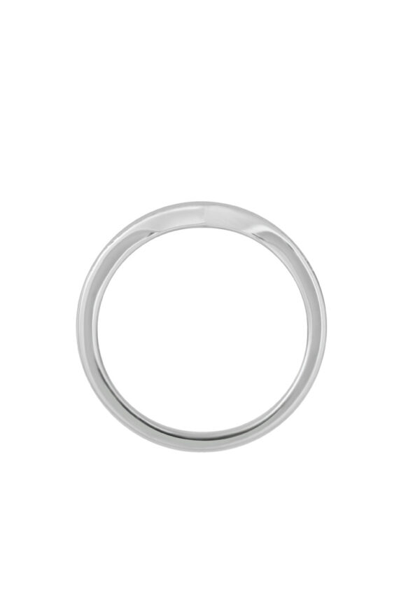 Promesse Couple Rings In 18K White Gold