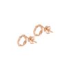 Gilded Glamour Earrings In 18K Rose Gold