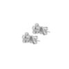 Z16 Le Lumiere FIORE Earrings In 18K White Gold