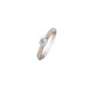 Z18 Le Lumiere Diamond Ring In 18K Dual Tone