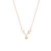 Gilded Glamour Necklace In 18K Rose Gold