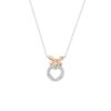 Chic Radiance in 18K Dual-Tone