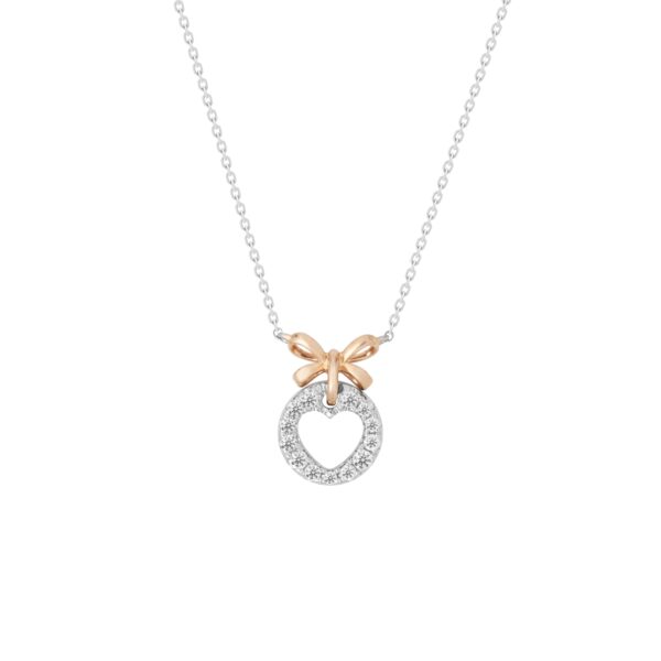 Chic Radiance in 18K Dual-Tone