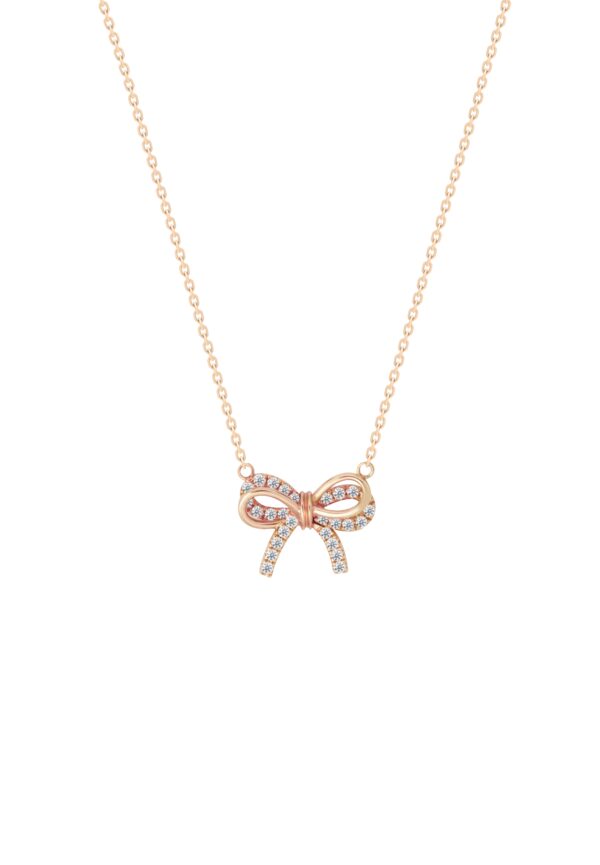 Rosa Eleganza Necklace in 18K Rose Gold