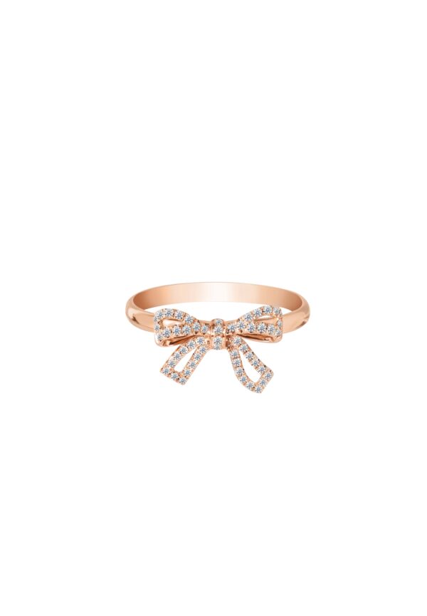 Rosa Eleganza Ring in 18K Rose Gold